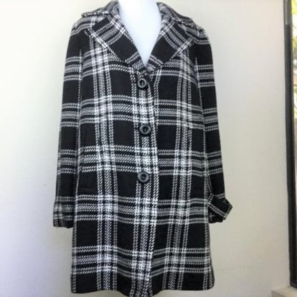 Talbots Wool Blend Coat 4 - Picture 1 of 6